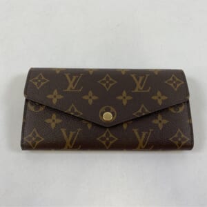 ルイ・ヴィトン モノグラム ポルトフォイユ・サラ 長財布 ブラウン レザー M60531 M60531