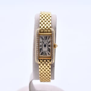 カルティエ タンク・アロンジェ ウォッチ 白文字盤 YG/QZ WB3005A3 買取実績【買取日：2026年3月31日】