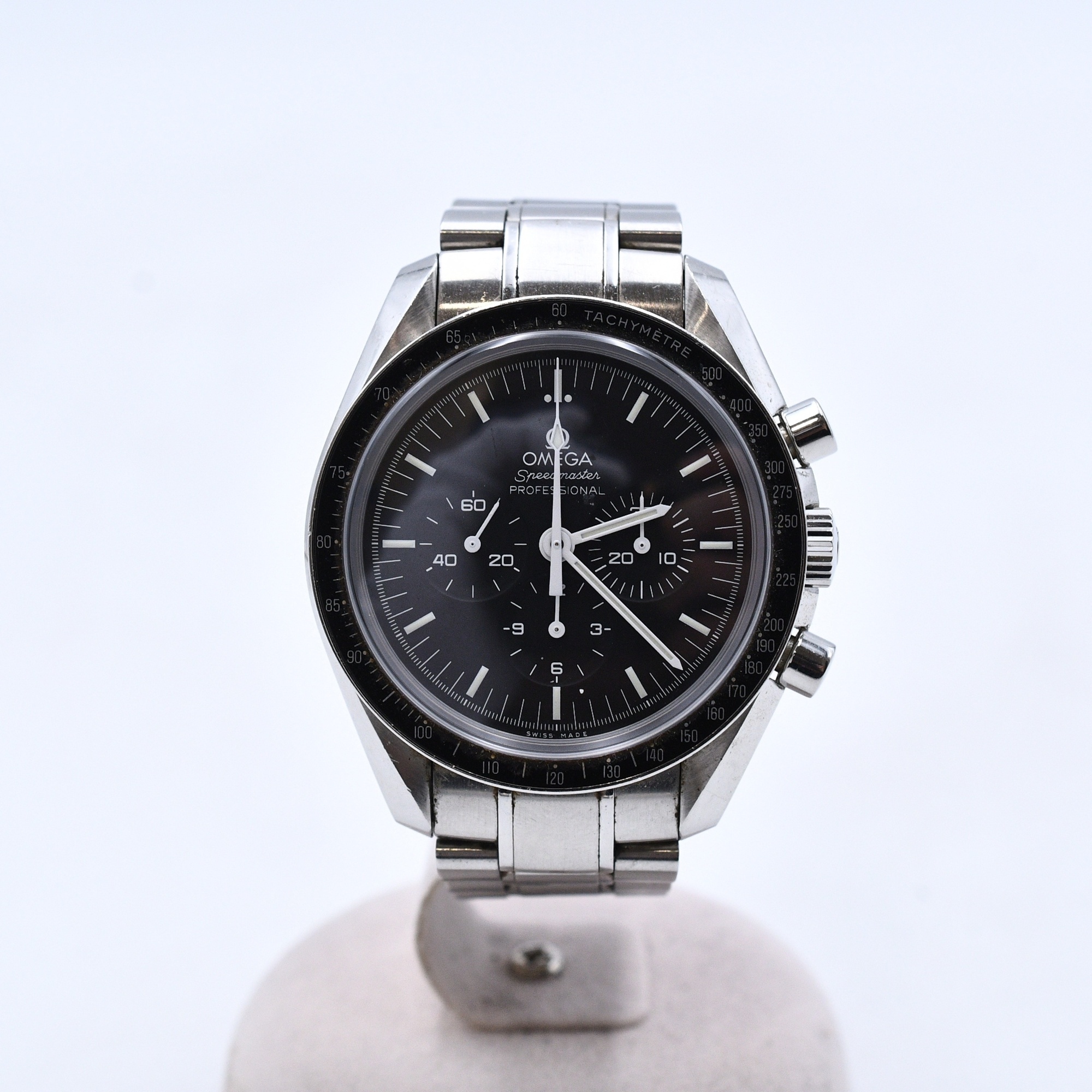 オメガ スピードマスター プロフェッショナル 黒文字盤 SS/手巻き Bランク