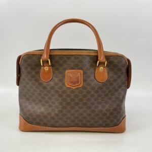 セリーヌ マカダム ブラゾン ブラウン PVC