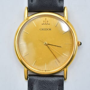 セイコー クレドール シャンパン文字盤 K14×社外革/QZ 9571-6060 買取実績【買取日：2026年3月26日】
