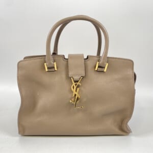 サンローラン ベイビーカバス 2WAYハンドバッグ レザー ベージュ 買取実績【買取日：2026年3月28日】