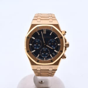 オーデマ ピゲ ロイヤルオーク クロノグラフ 青文字盤 PG/AT 26240OR.OO.1320OR.05