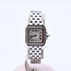 カルティエ パンテール ドゥ カルティエ SM 白文字盤 SS/QZ WSPN0006