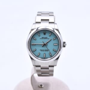 ロレックス オイスターパーペチュアル ターコイズ文字盤 SS/AT 277200