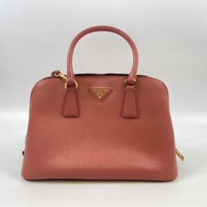 プラダ サフィアーノ 2WAYバッグ ピンク 1BA837