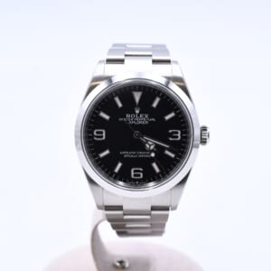 ロレックス エクスプローラー 黒文字盤 SS/AT 124270