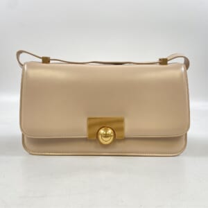 ボッテガヴェネタ ザ・クラシック ショルダーバッグ ベージュ レザー