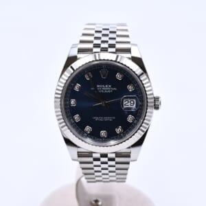 ロレックス デイトジャスト 青文字盤 ジュビリーブレス SS×WG/AT 126334G 買取実績【買取日：2026年3月24日】