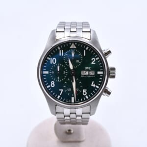 IWC パイロットウォッチ グリーン文字盤 SS/AT IW388104
