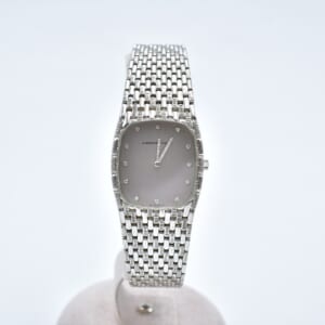 オーデマ ピゲ コブラ シルバー文字盤 12PD ダイヤ針 WG/QZ