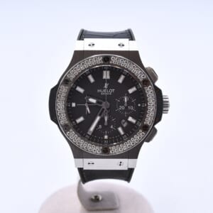 ウブロ ビッグバン 黒文字盤 ダイヤベゼル SS×ラバー/AT 301.ST.5020.GR.1104 買取実績【買取日：2026年3月31日】
