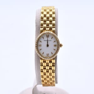 ティファニー アトラス ラウンドウォッチ 白文字盤 YG×QZ 750 買取実績【買取日：2026年3月24日】