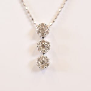 ダイヤネックレス 750 0.30