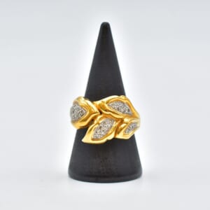 K18 メレダイヤリング 0.33ct