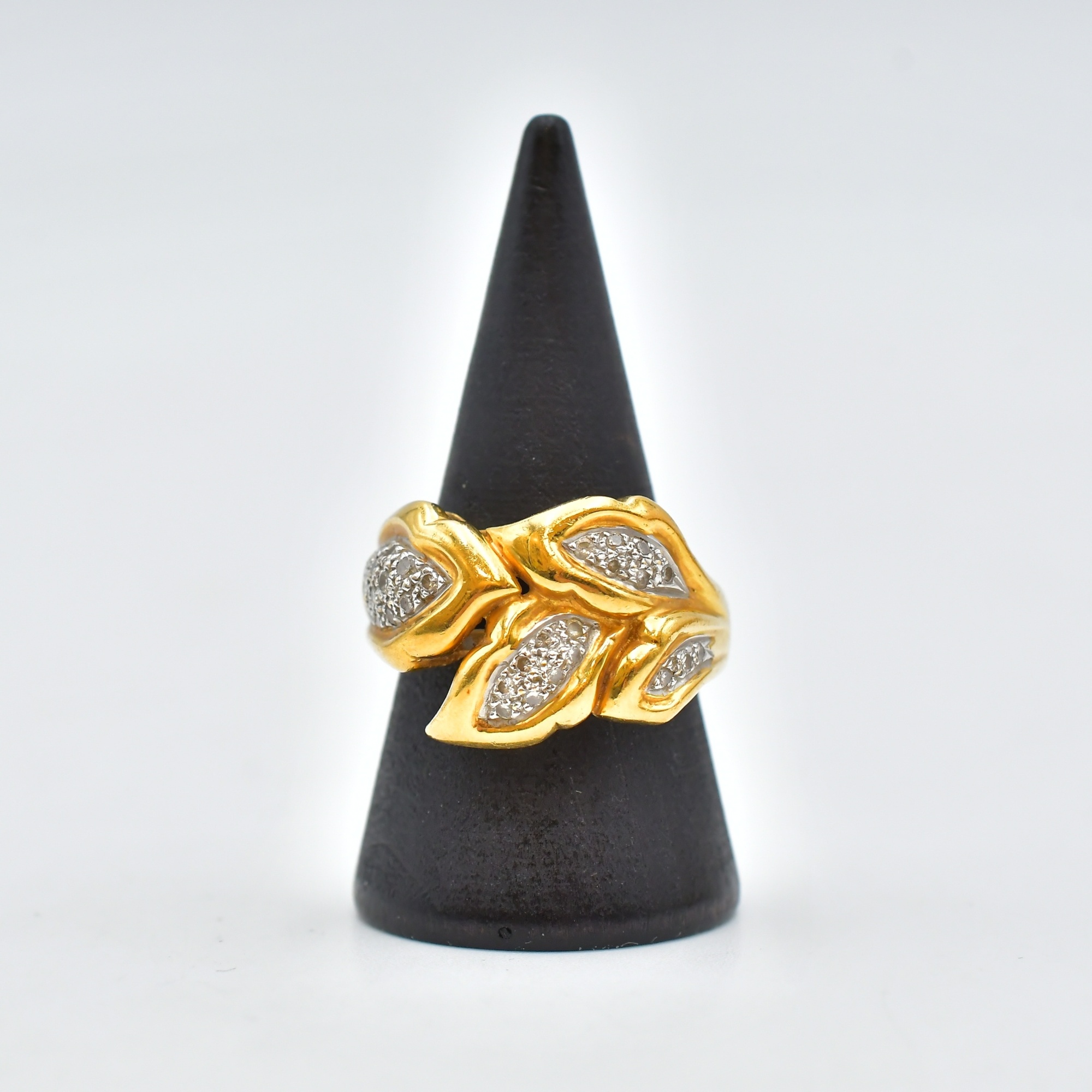 K18 メレダイヤリング 0.33ct Bランク