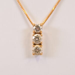 ダイヤネックレス K18 0.50ct