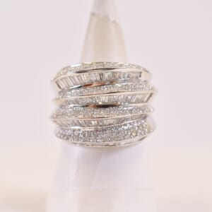 ダイヤリング 750 1.83ct 1.05ct