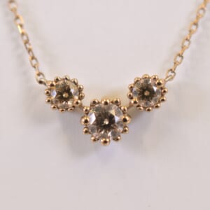 ダイヤネックレス K18 0.3ct