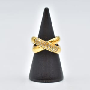 メレダイヤリング K18 MD0.24ct