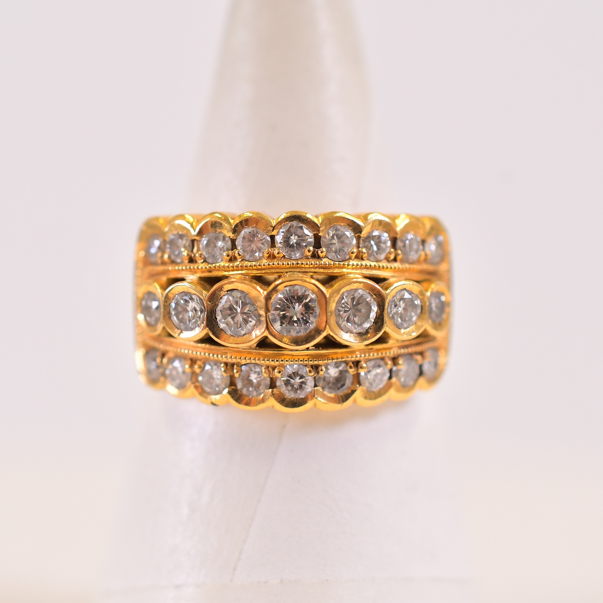 メレダイヤリング K18 MD1.03ct Bランク
