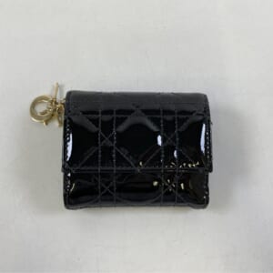 ディオール レディディオール ロータスウォレット 三つ折り財布