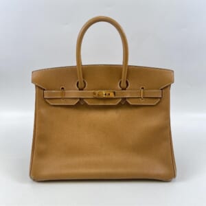 エルメス バーキン35 ゴールド アルデンヌ GD金具 ◯Y刻印