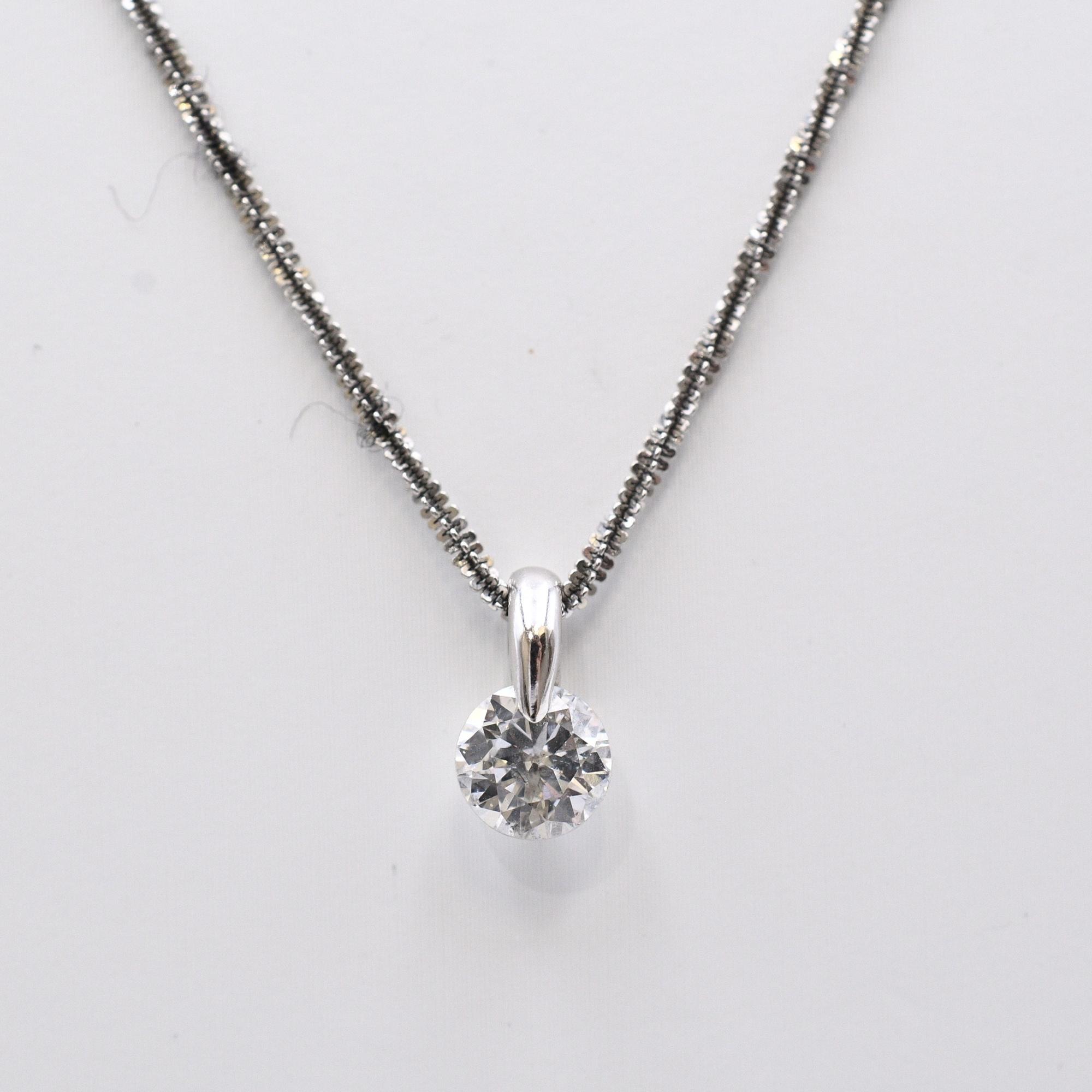 ダイヤネックレス Pt900/Pt850 0.875ct 買取実績【買取日：2026年6月7 