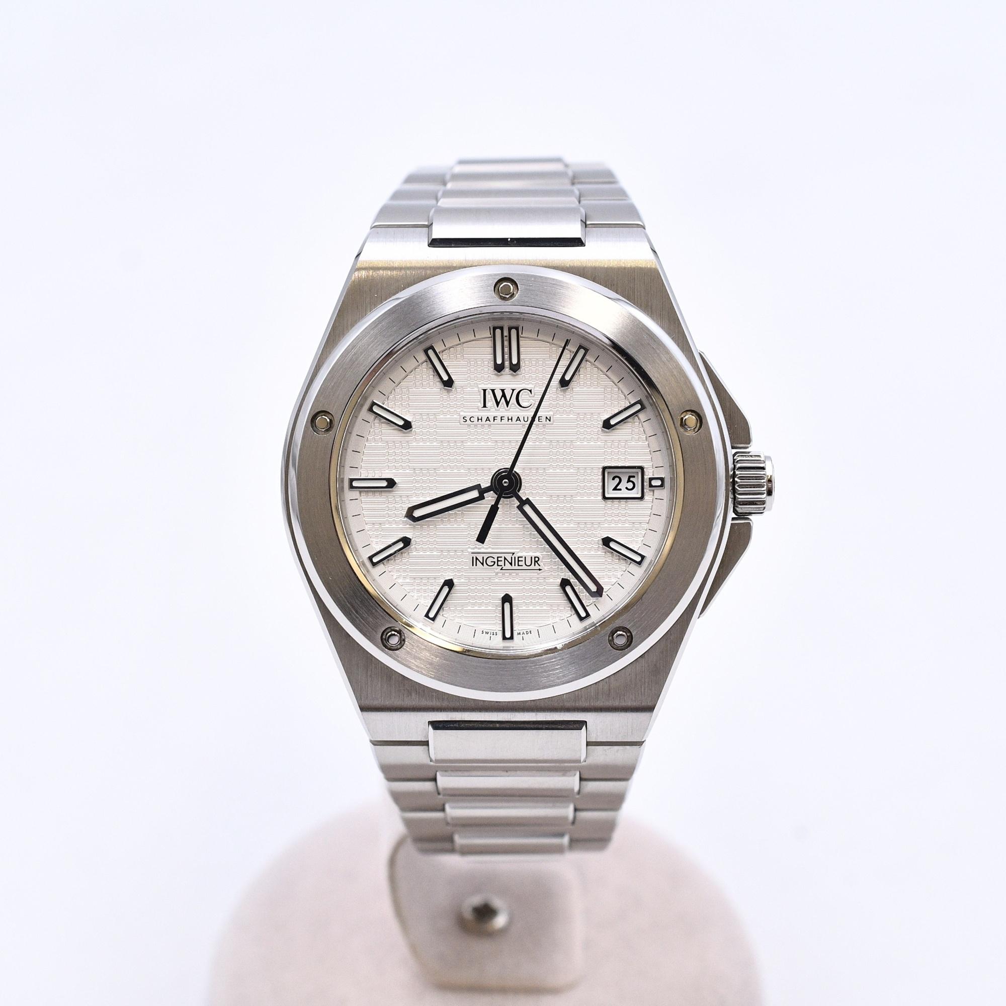 IWC インジュニア 白文字盤 SS/AT Aランク