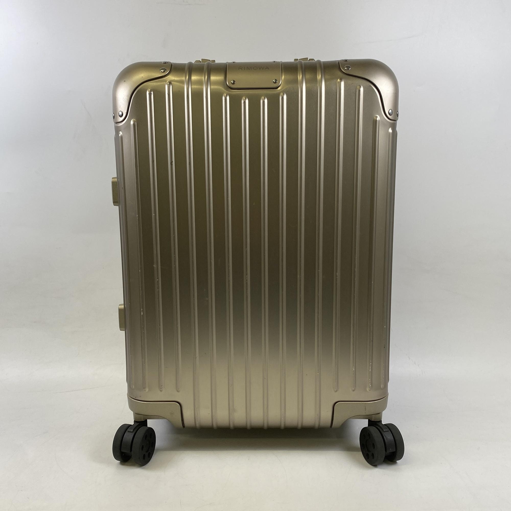 リモワ】 RIMOWA オリジナルキャビン 35L チタニウム スーツケース