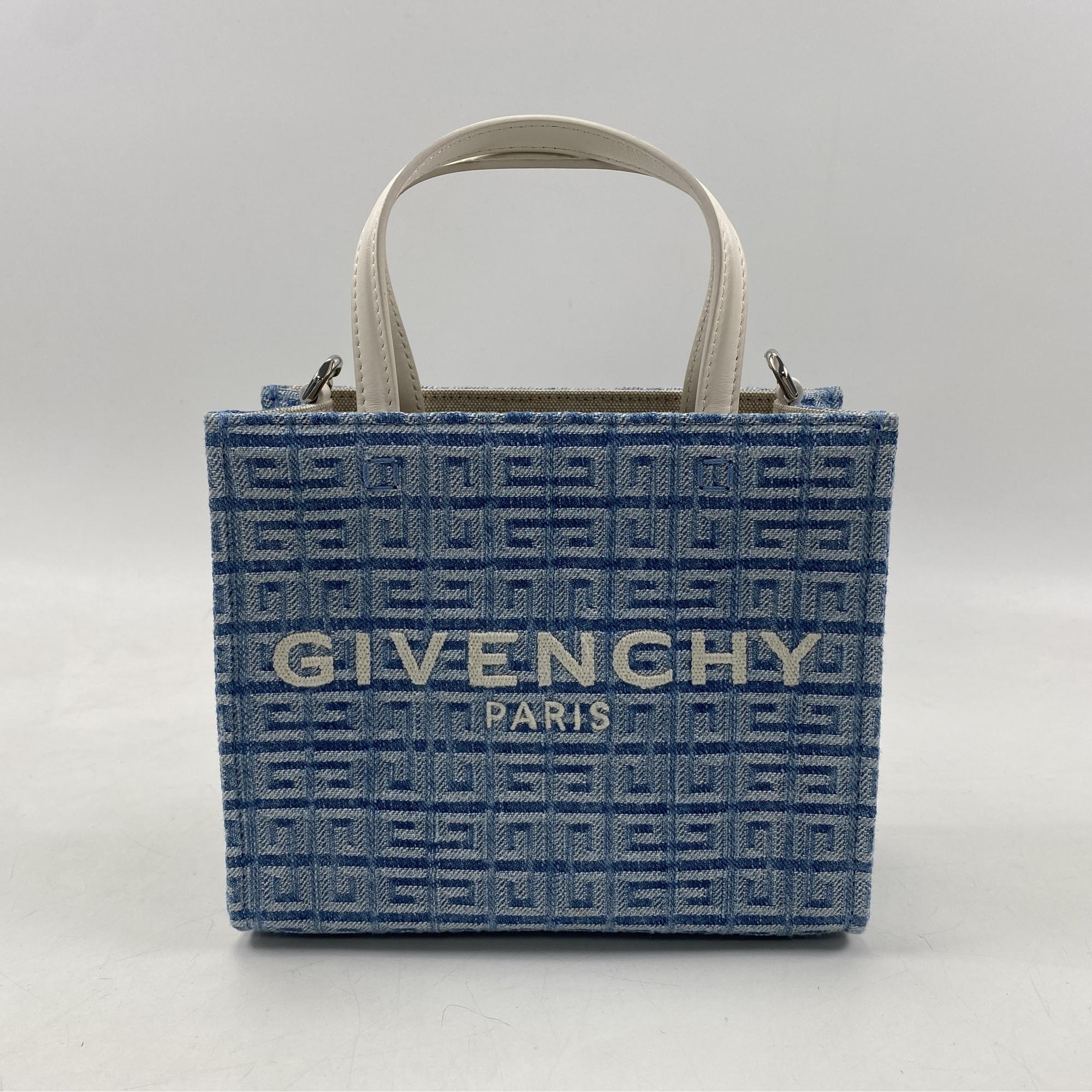 ジバンシィ 2WAY ショルダーバッグ ブルー デニム 買取実績【買取日