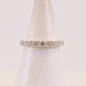 タサキ ブリッランテ ハーフエタニティ 26 メレダイヤリング 0.53ct Pt950