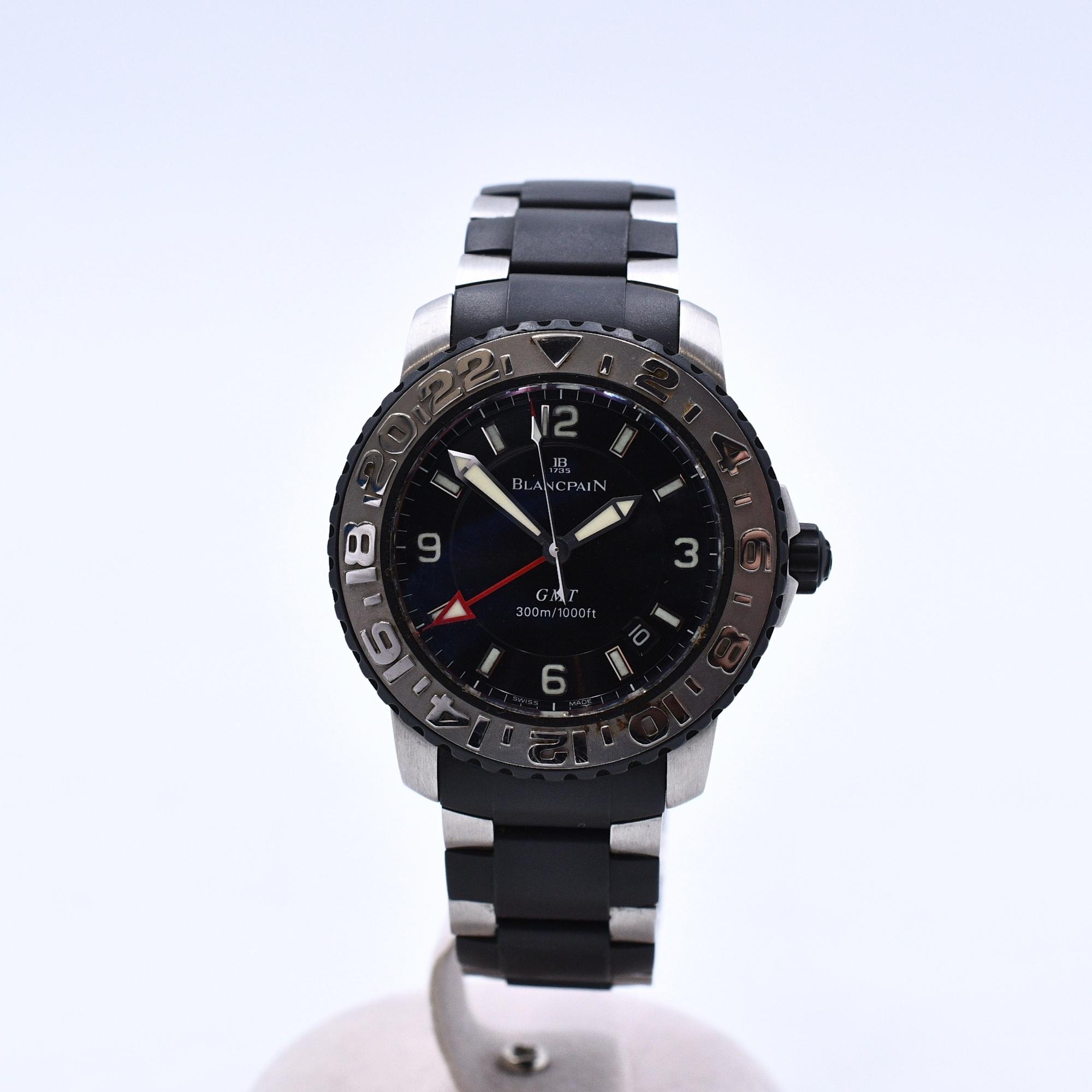 ブランパン コンセプト2000 トリロジー GMT 黒文字盤 SS/AT 2250-6530
