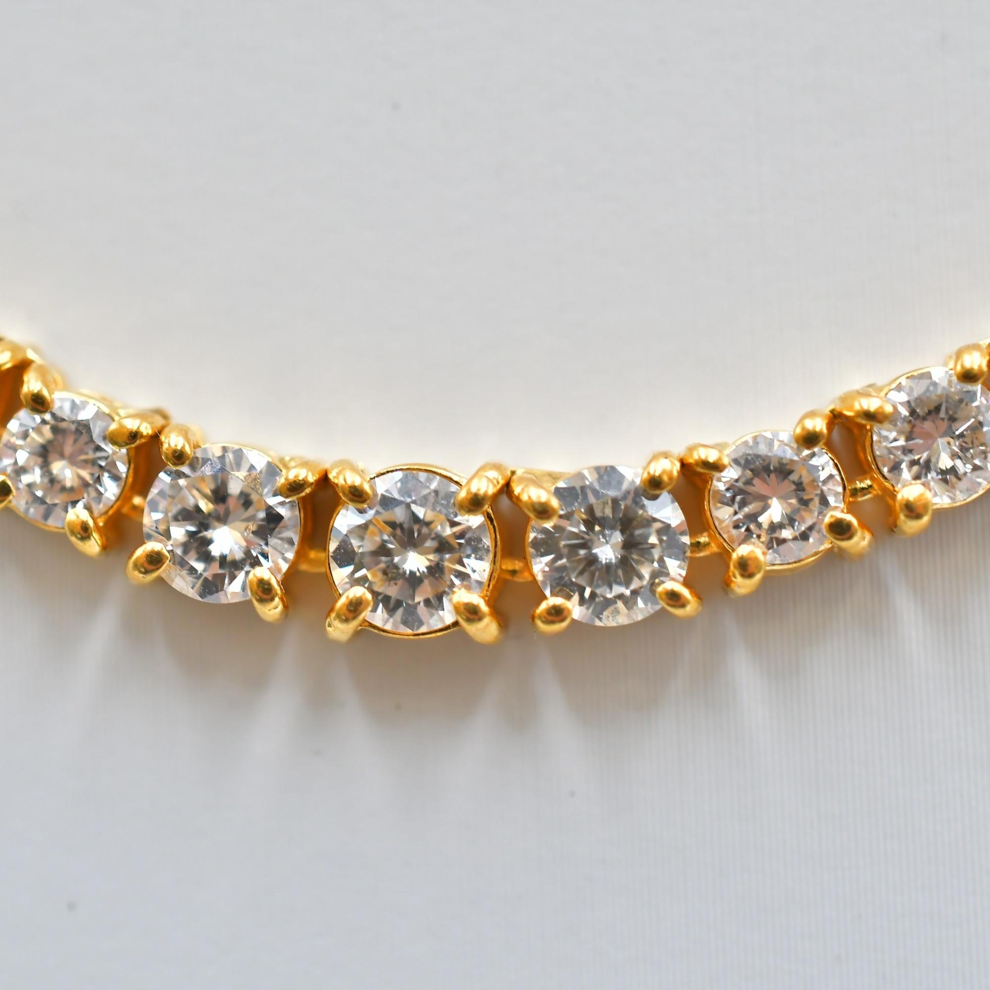 ポンテヴェキオ テニスダイヤネックレス K18 5.50ct 買取実績【買取日 
