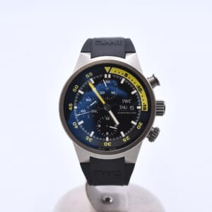 IWC アクアタイマー クロノグラフ 黒文字盤 Ti×ラバー/AT IW371918