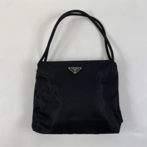 プラダ テスート ハンドバッグ 黒 ナイロン