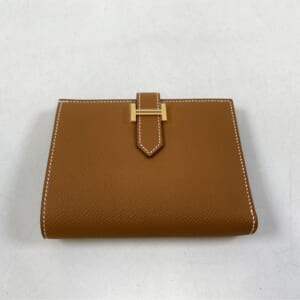 エルメス ベアンコンパクト ゴールド エプソン GD金具 G刻印