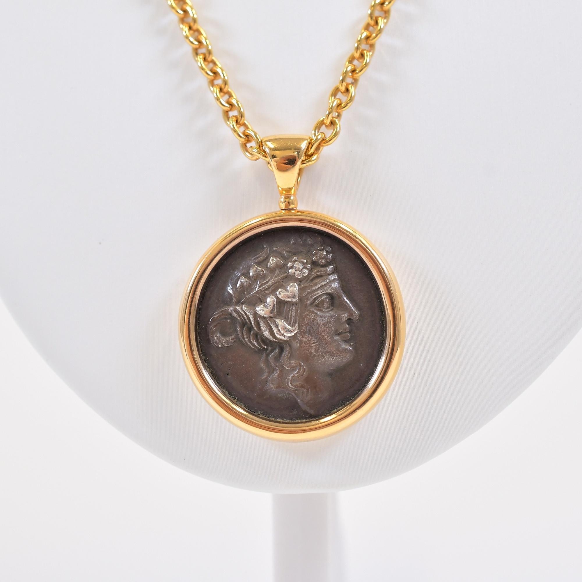 BVLGARI モネーテ ネックレス 　コレクターズ BVLGARI モネーテ ネックレス コインコレクターズ