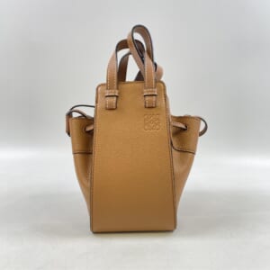 ロエベ ハンモック ミニ ショルダーバッグ ブラウン レザー