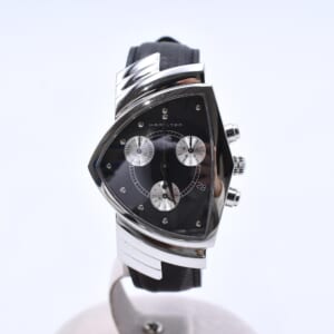 ハミルトン ベンチュラ 黒文字盤 SS×革/QZ H244121 買取実績【買取日