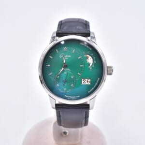 グラスヒュッテ オリジナル パノマティックルナ グリーン文字盤 SS×レザー/AT 19002133262 買取実績【買取日：2026年6月12日】