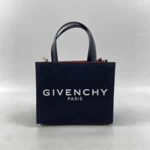 ジバンシィ Gトート 2WAYバッグ 黒 キャンバス