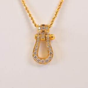 フレッド フォース10 ダイヤネックレス YG 3B0201/7B0230