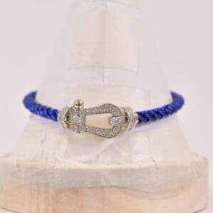 フレッド フォース10 ラージ ブレスレット Au750WG #19