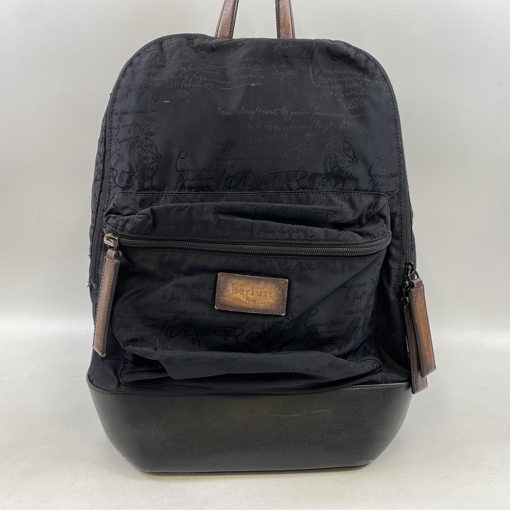 ベルルッティ カリグラフィー バックパック レザー×ナイロン 買取実績 