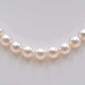 ミキモト ミキモトパールセット ネックレス Mチャーム 直径7.0～7.5mm silver 37.3g パールピアス 直径8.0mm K18WG 2.3g