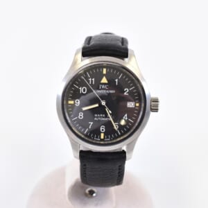 IWC パイロットウォッチ マークⅫ 黒文字盤 SS×革/AT IW324101