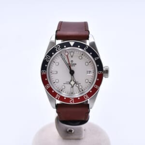 チューダー ブラックベイGMT 白文字盤 SS×革/AT 79830RB