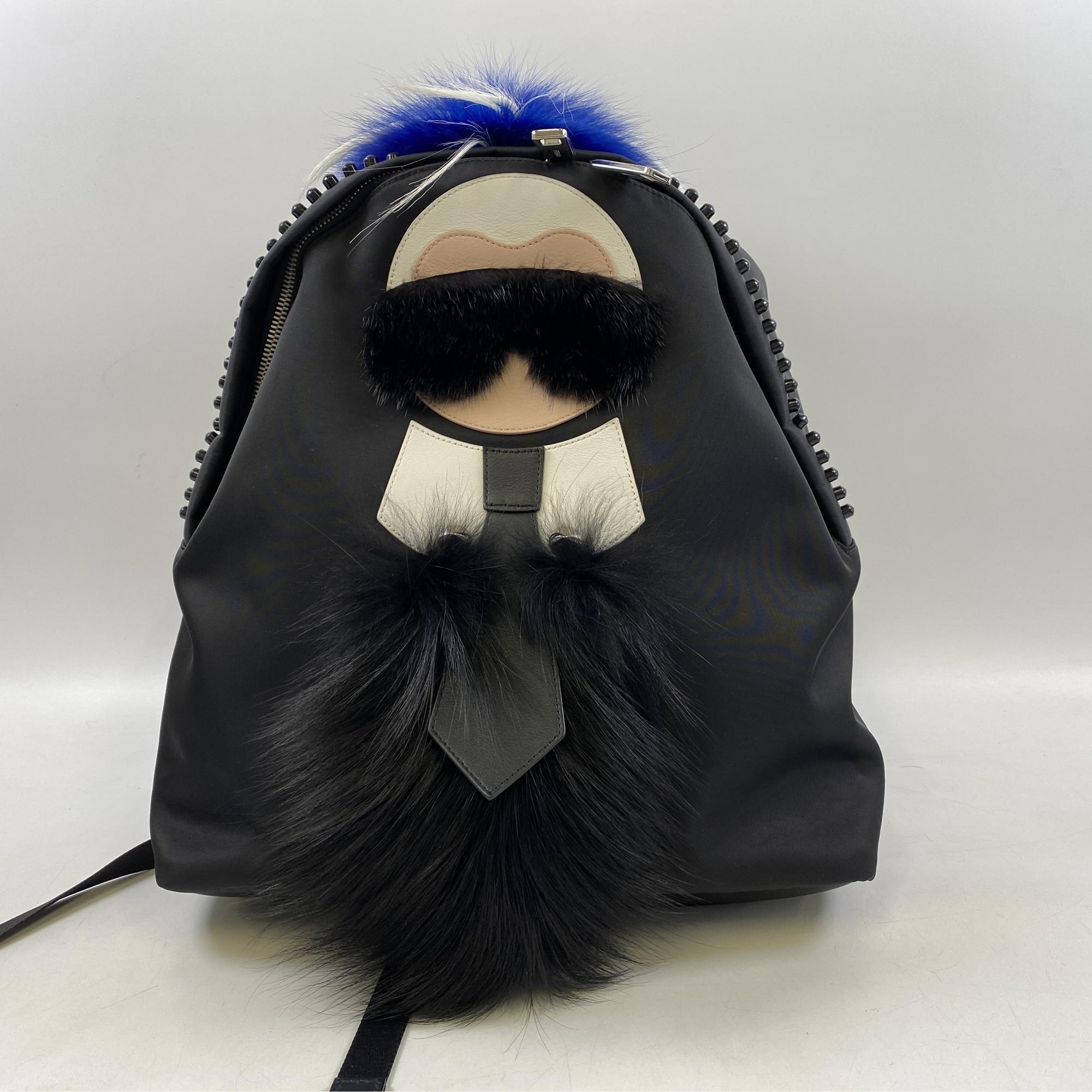 フェンディ カールラガーフェルド リュック・デイパック ブラック