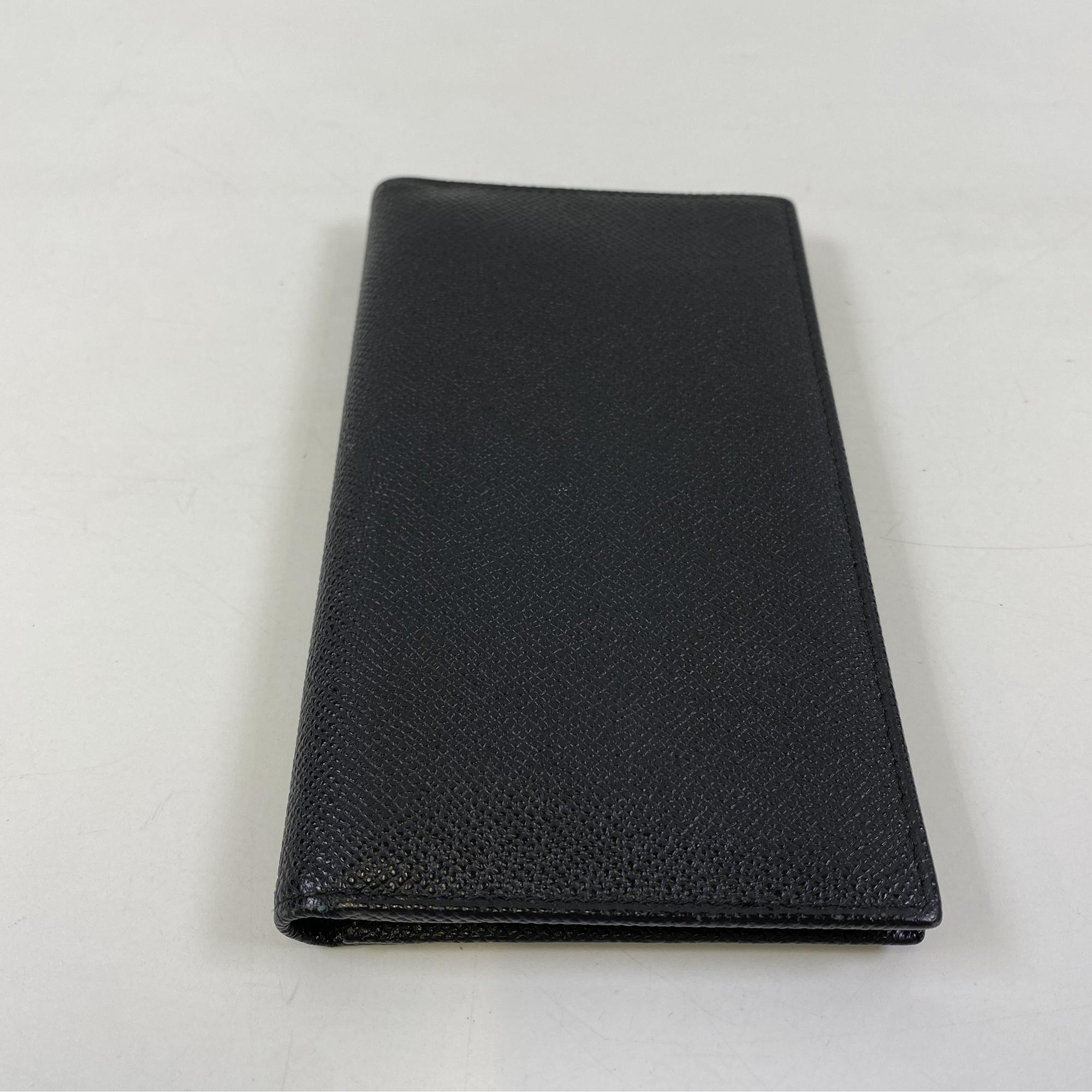 ブルガリ 二つ折り長財布 黒 レザー 買取実績【買取日：2026年6月7日 